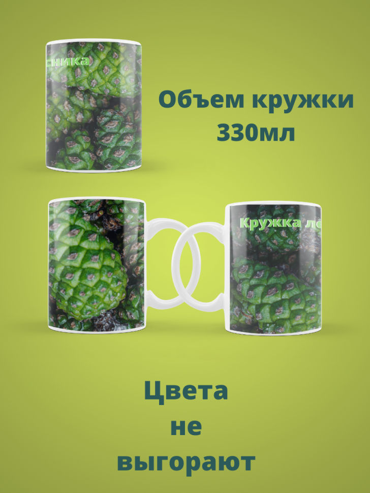 Кружка керамика декоративная подарок леснику