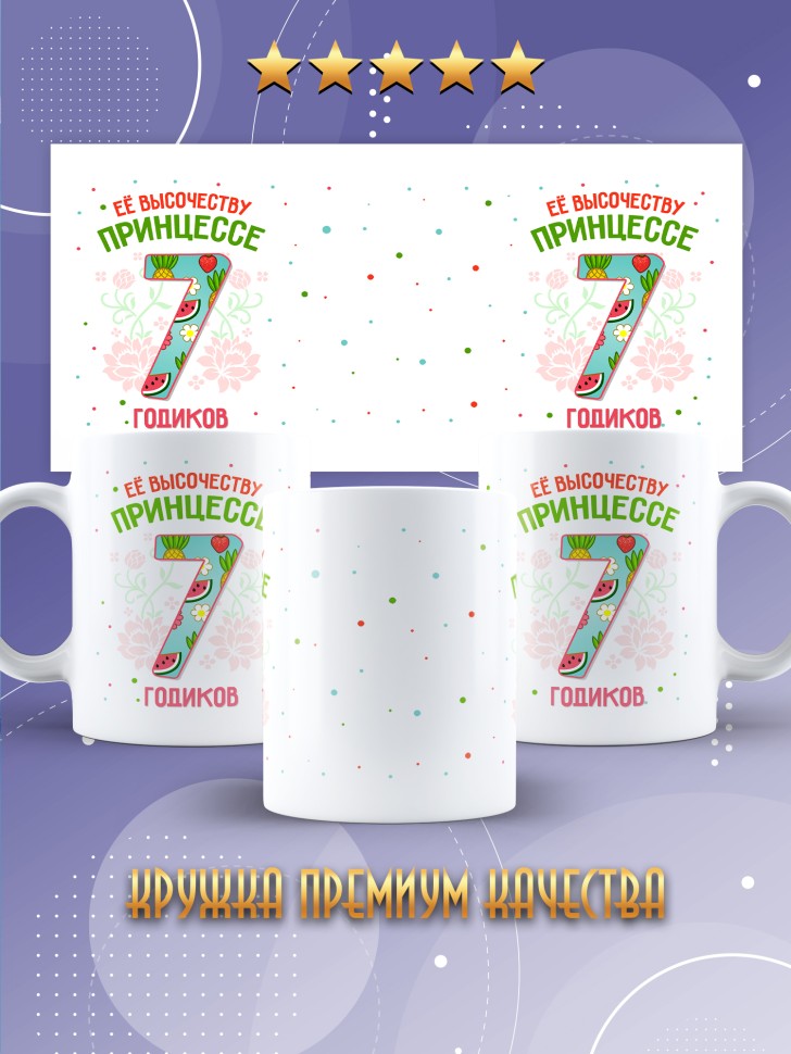 Кружка для дочки в день рождения