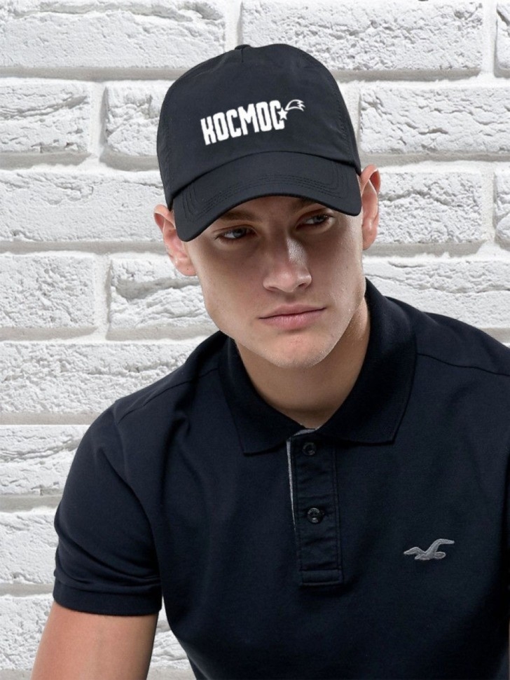 Бейсболка мужская модная с надписью Космос Бейсболка мужская модная с надписью Космос