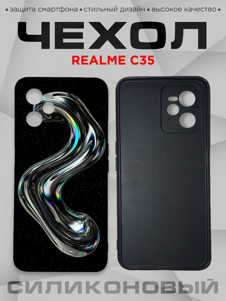 Чехол для смартфона Realme C35 с принтом 