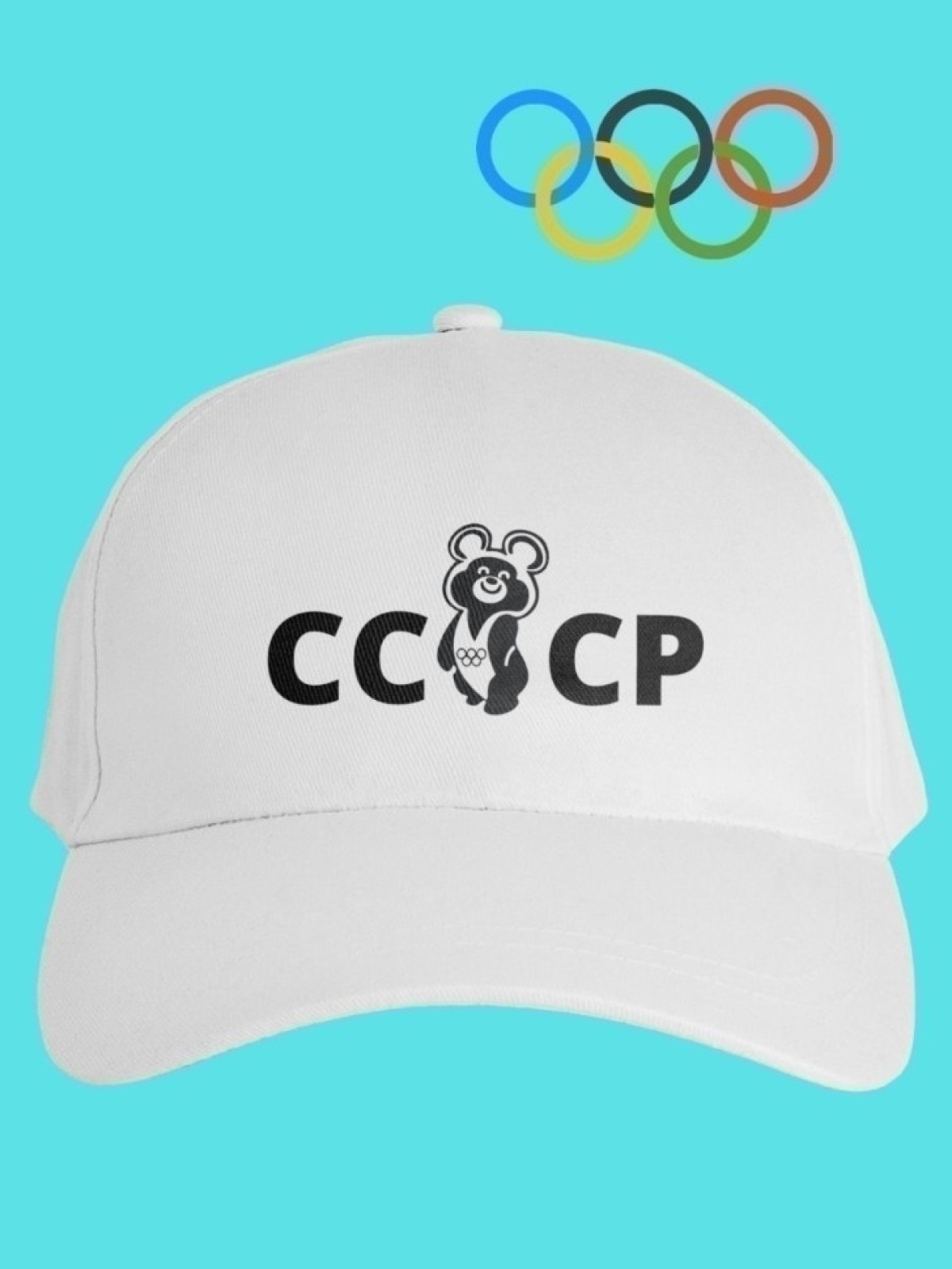 Бейсболка советская олимпийский мишка СССР