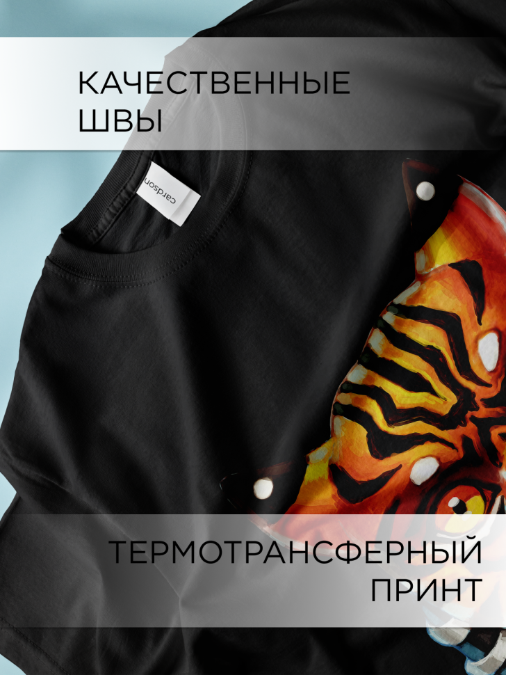 Футболка оверсайз универсальная с принтом Девочка Тигр Футболка оверсайз универсальная с принтом Девочка Тигр