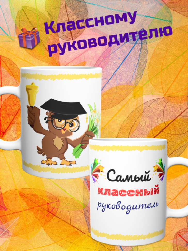Кружка Подарок учителю начальных классов, 330 мл