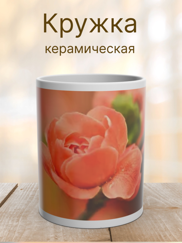 Кружка керамическая с ярким принтом