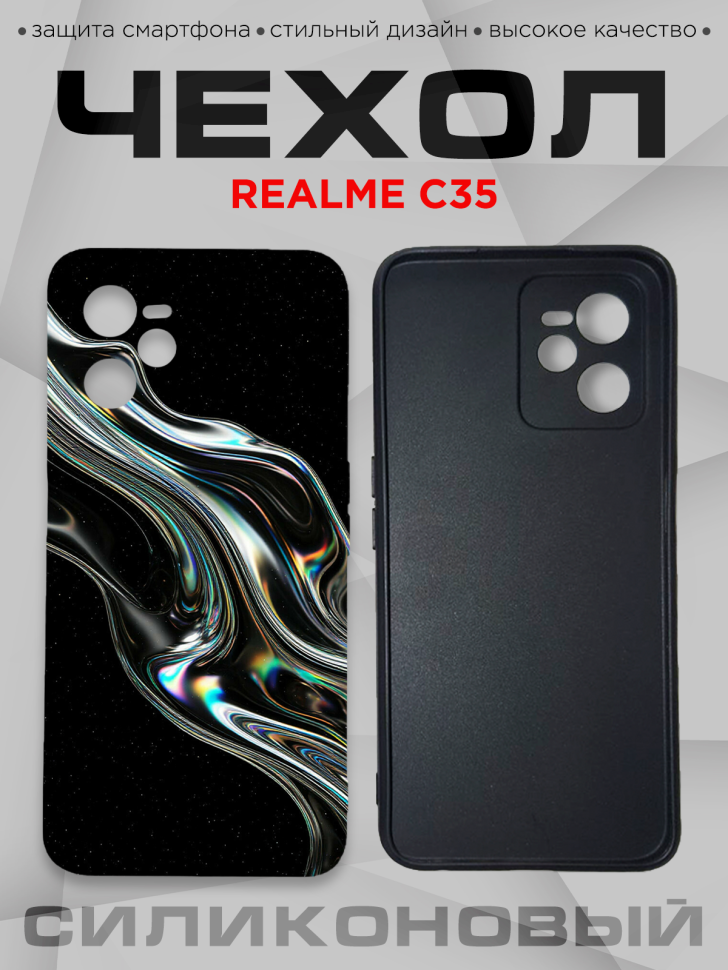 Чехол для смартфона Realme C35 с принтом
