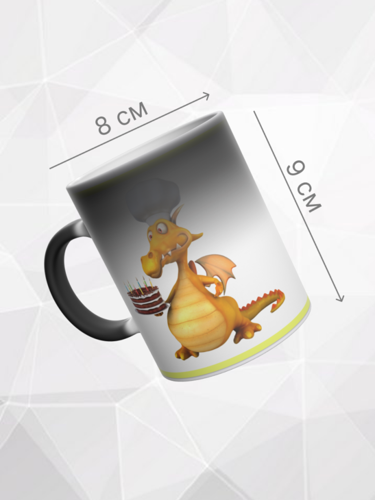 Кружка хамелеон повару