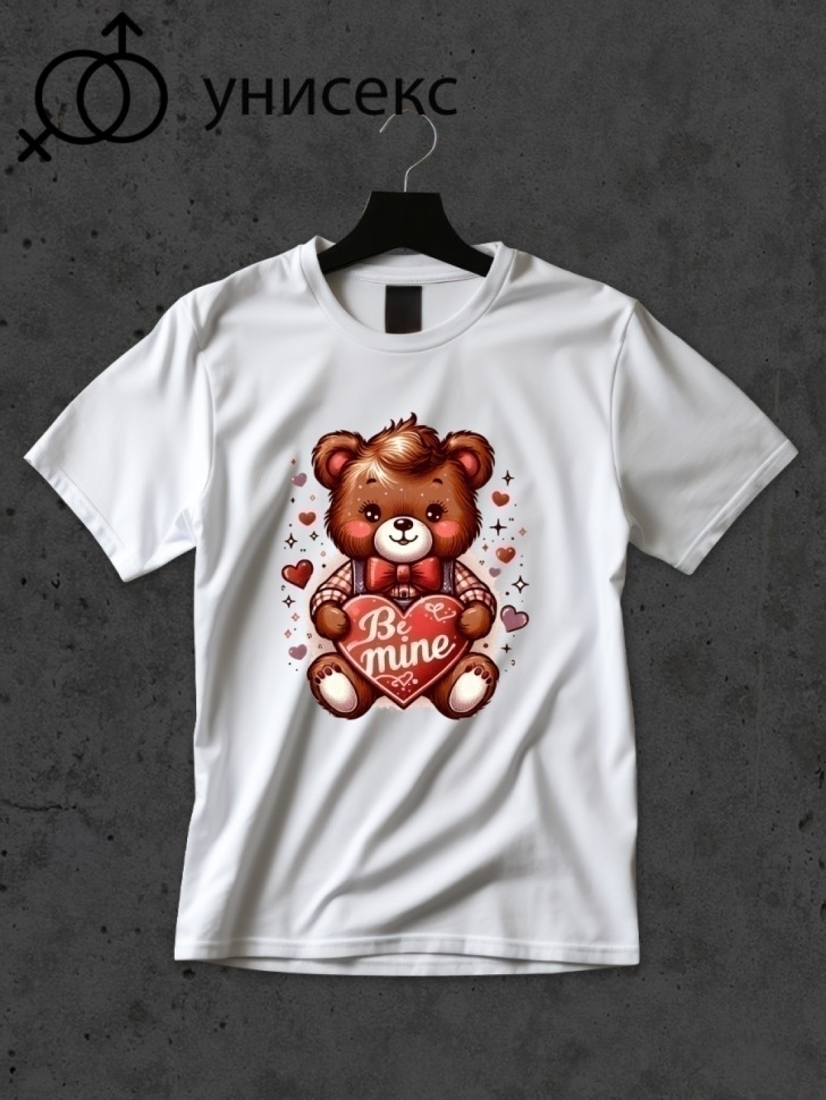 Футболка оверсайз с принтом мишка 2 Футболка оверсайз с принтом мишка 2