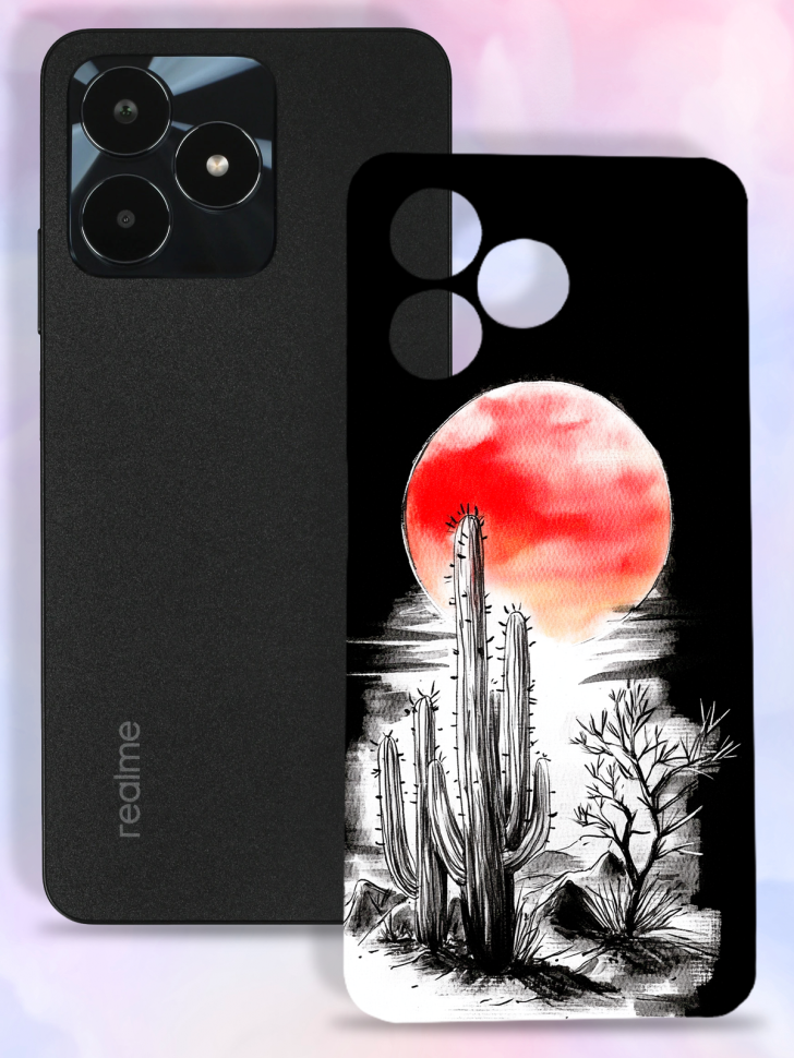 Чехол для смартфона Realme note 50, C51, C53