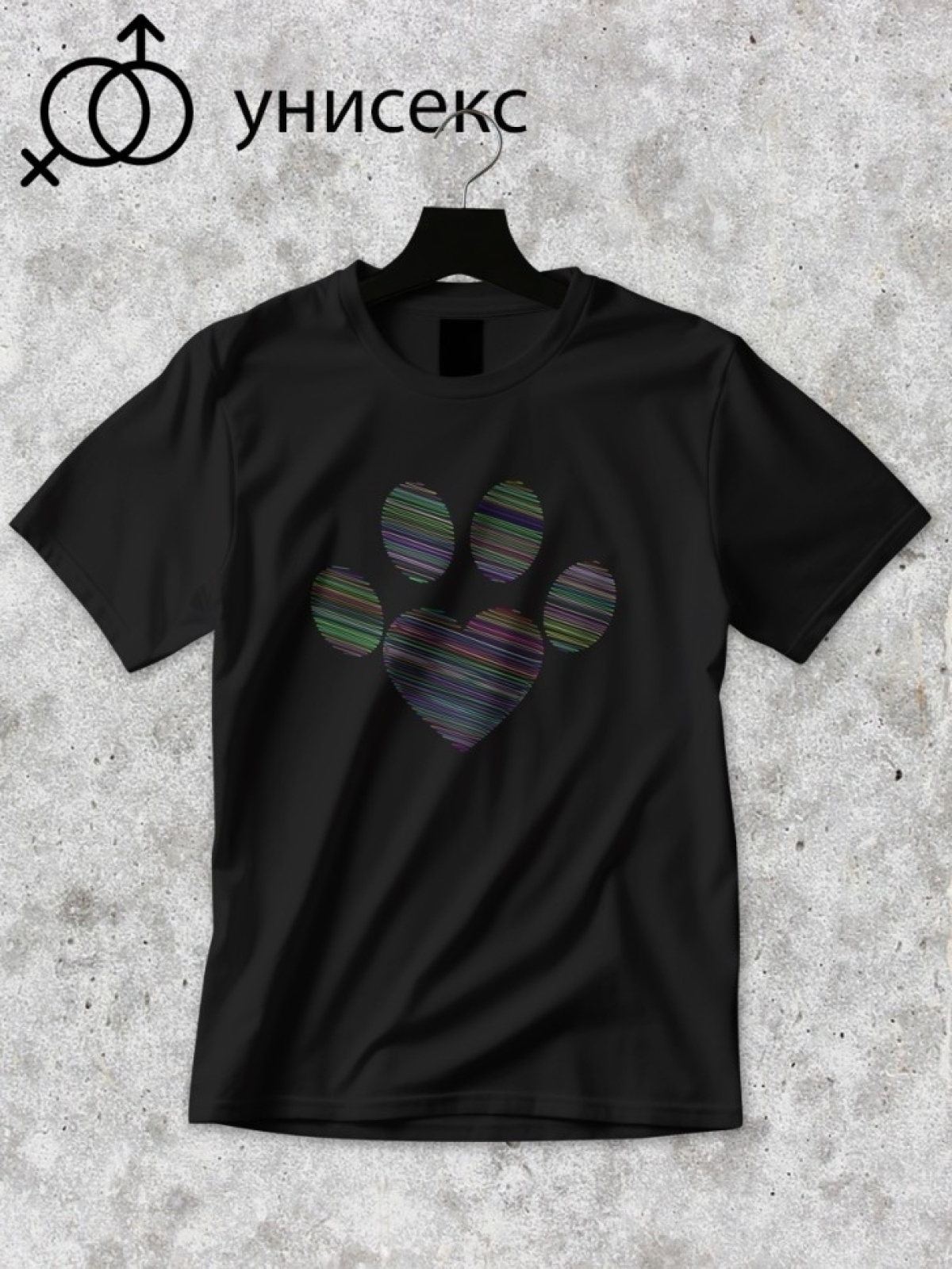 Футболка оверсайз с принтом сердце 5