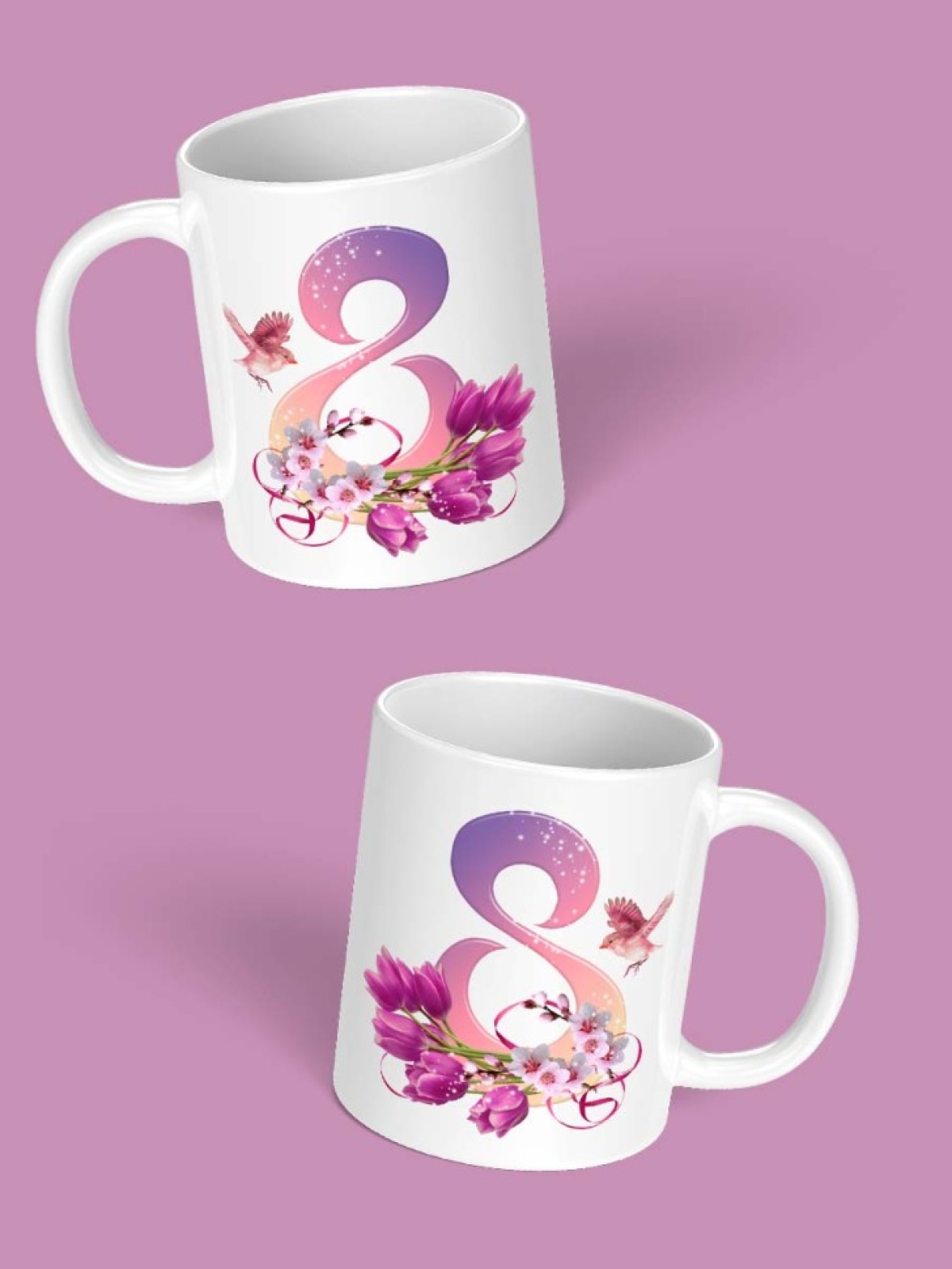 Кружка для чая для кофе на Женский день маме, бабушке, жене