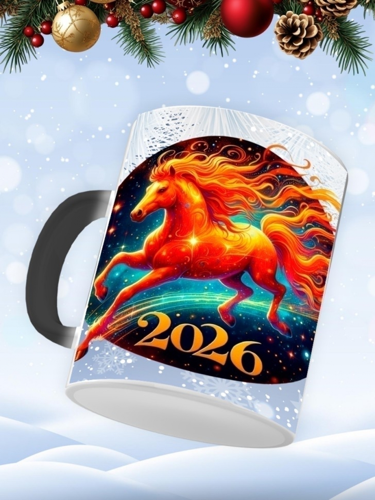 Подарок на новый год кружка хамелеон керамическая Подарок на новый год кружка хамелеон керамическая