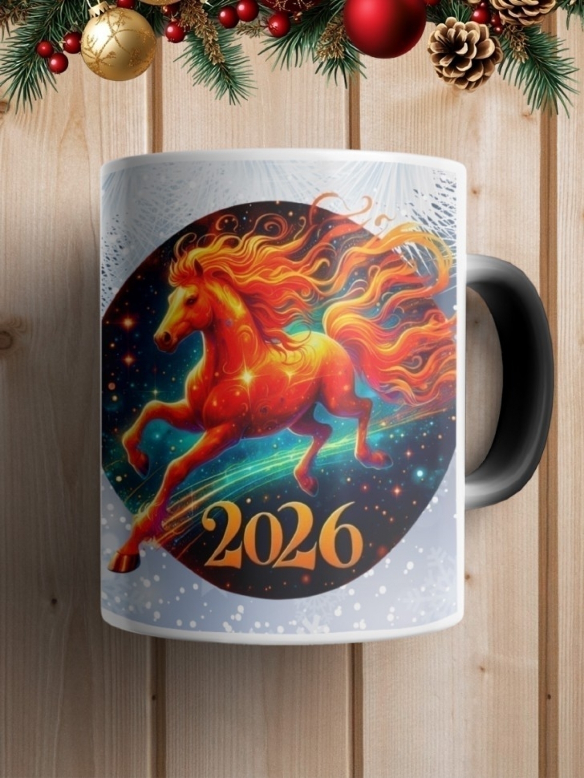 Подарок на новый год кружка хамелеон керамическая Подарок на новый год кружка хамелеон керамическая