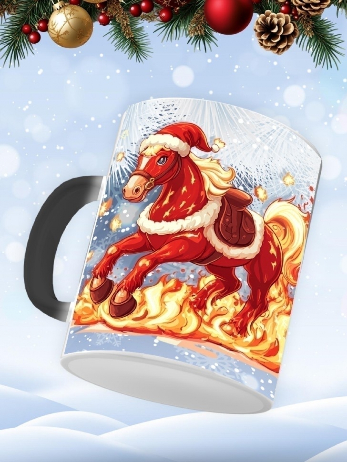 Подарок на новый год кружка хамелеон керамическая Подарок на новый год кружка хамелеон керамическая