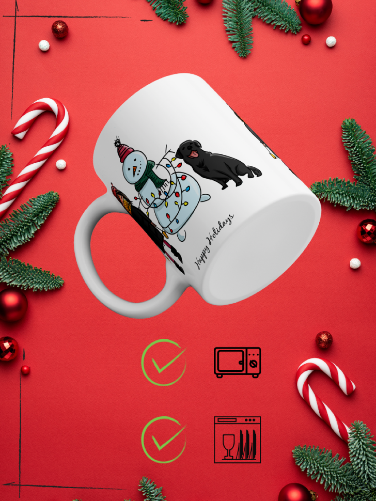 Кружка Новый год 2023 керамическая сувенирная для чая и кофе