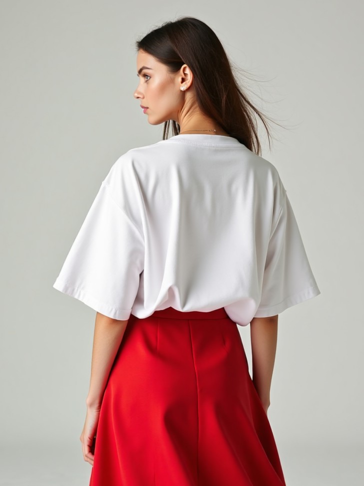 Футболка оверсайз с рисунком Футболка оверсайз с рисунком