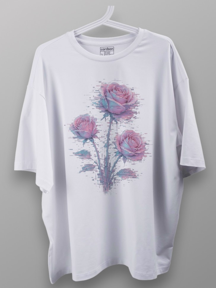 Футболка оверсайз с рисунком Футболка оверсайз с рисунком