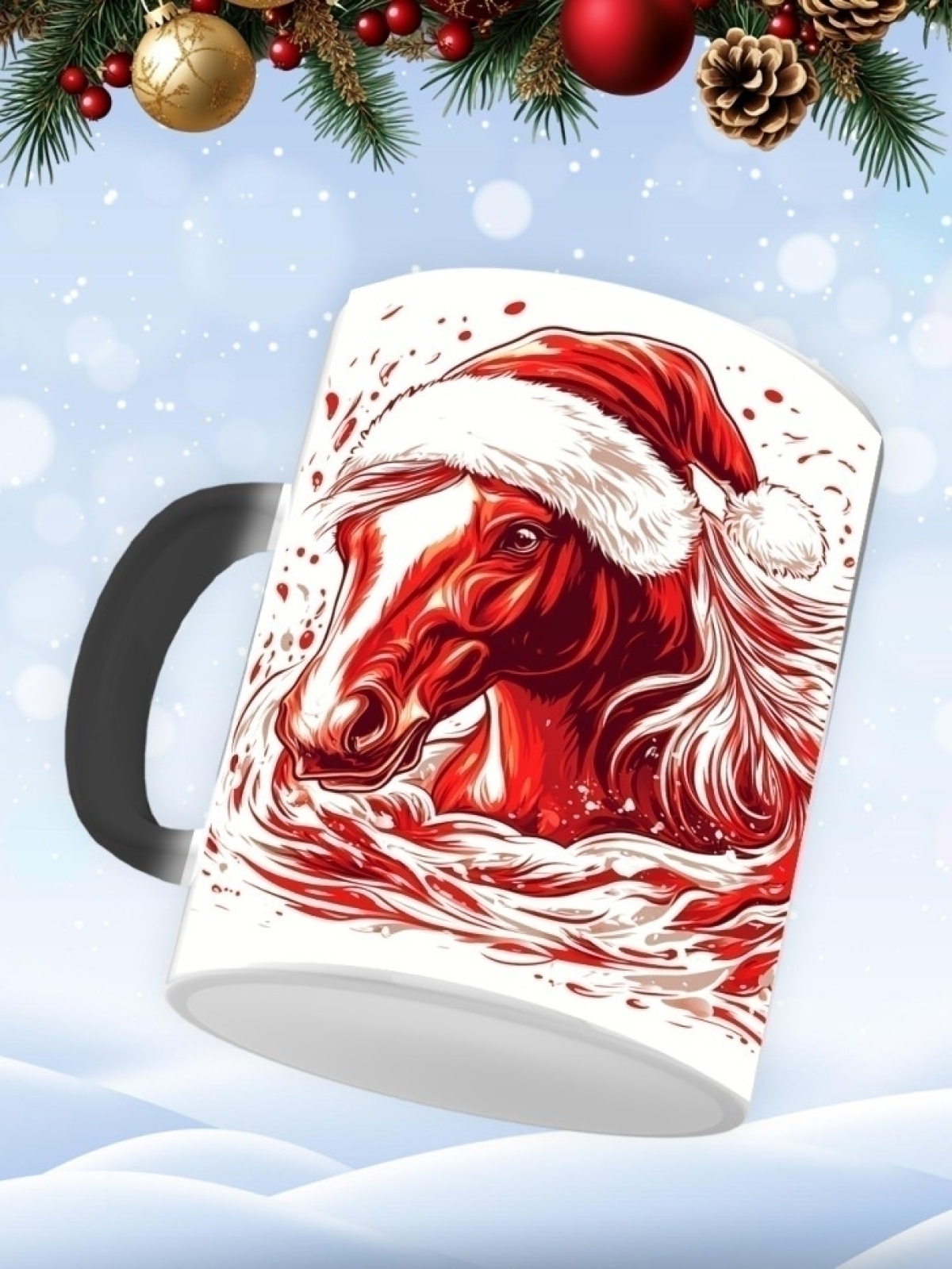 Подарок на новый год кружка хамелеон керамическая Подарок на новый год кружка хамелеон керамическая