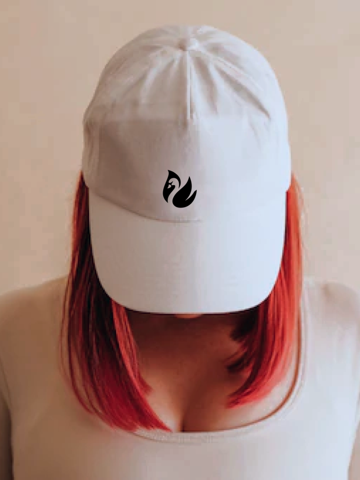 Бейсболка кепка черная лебедь onesize Бейсболка кепка черная лебедь onesize