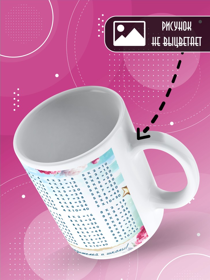 Кружка именная для школьницы Вероники