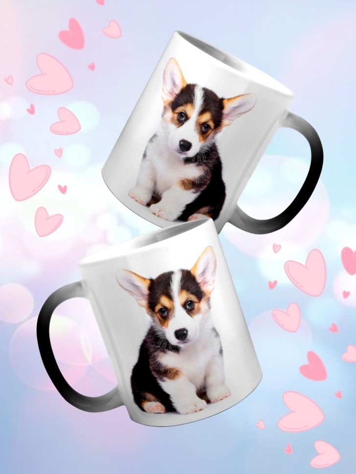 Кружка хамелеон Корги Кружка хамелеон Корги