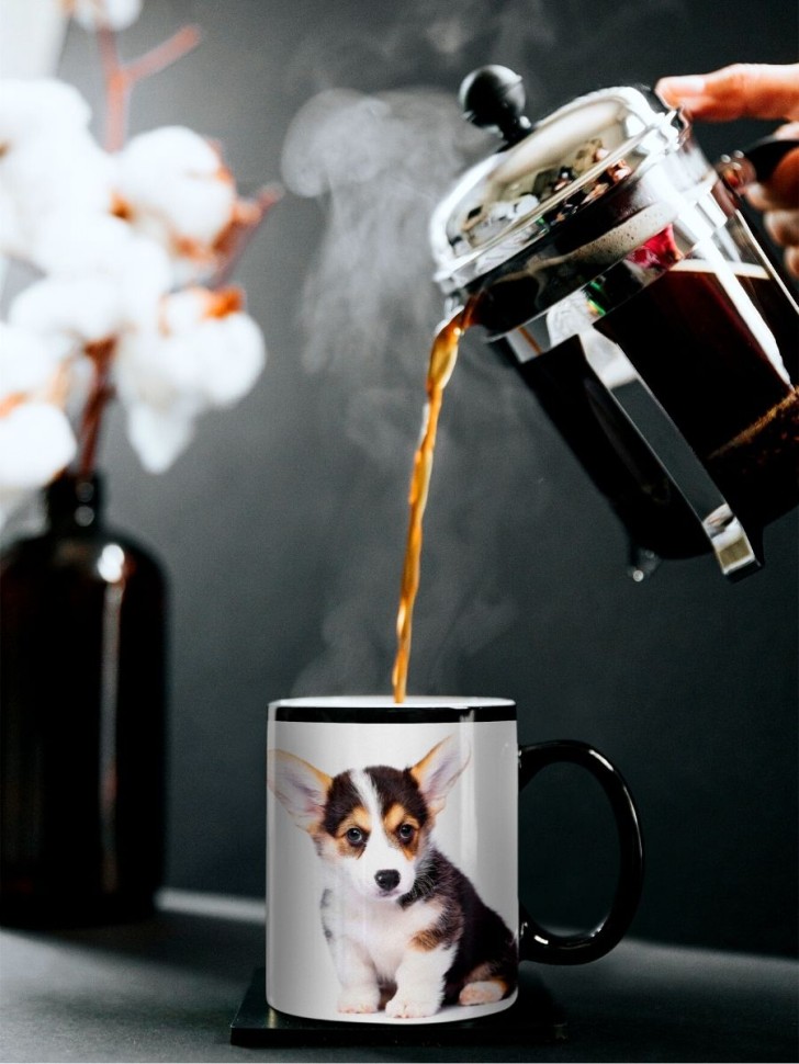 Кружка хамелеон Корги Кружка хамелеон Корги