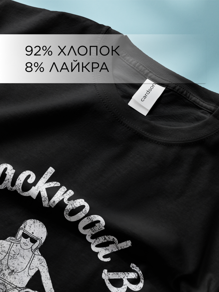 Футболка оверсайз универсальная с принтом Мотоцикл Девушка Футболка оверсайз универсальная с принтом Мотоцикл Девушка