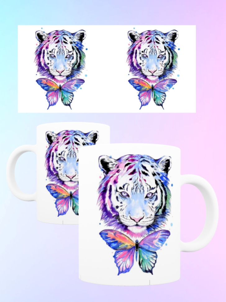 Кружка керамическая белая для кофе, чая 330 мл в подарок с п Кружка керамическая белая для кофе, чая 330 мл в подарок с п