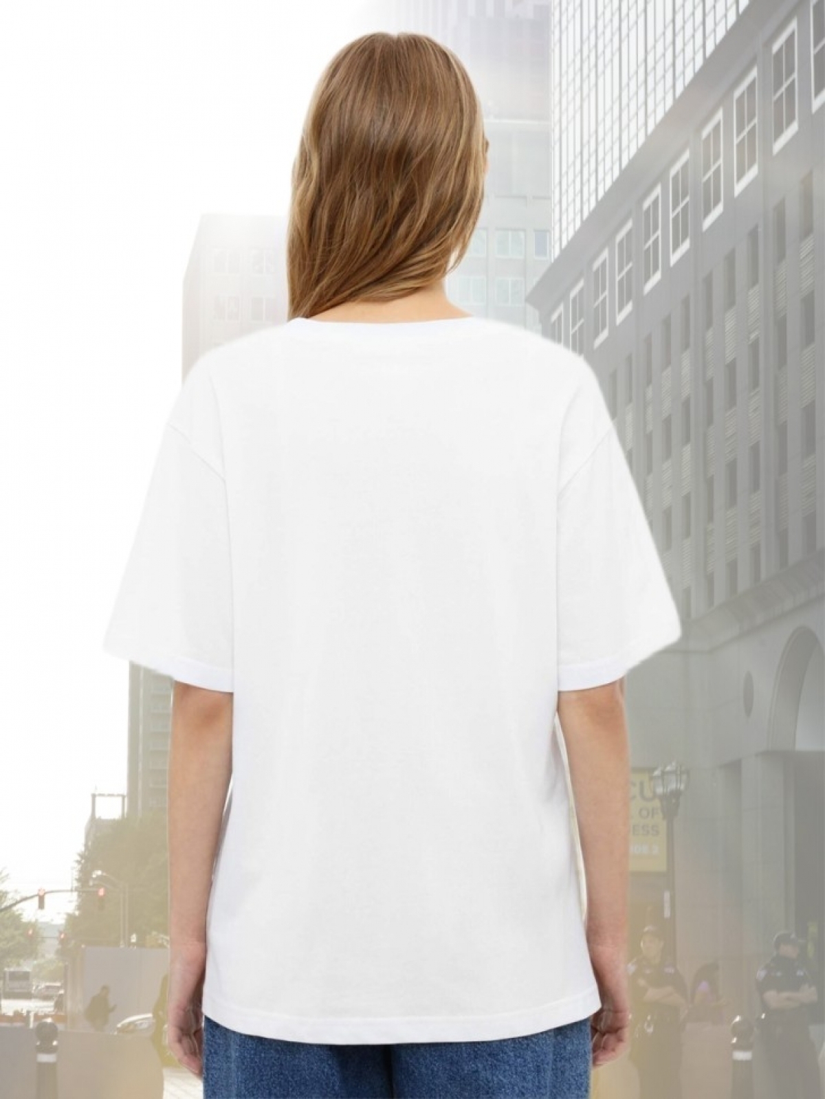 Футболка оверсайз женская с принтом Футболка оверсайз женская с принтом