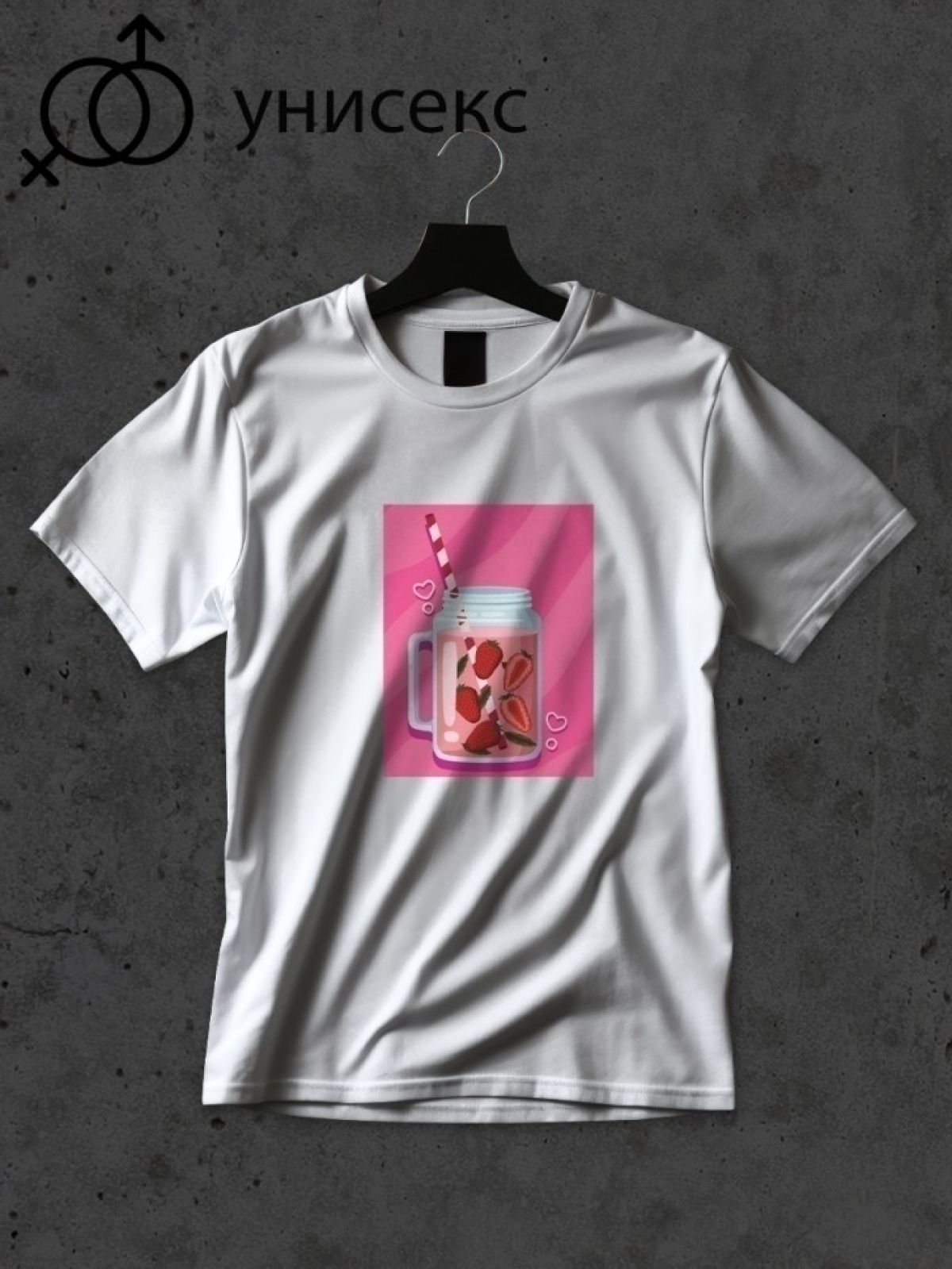 Футболка оверсайз с принтом бутылка любви 6