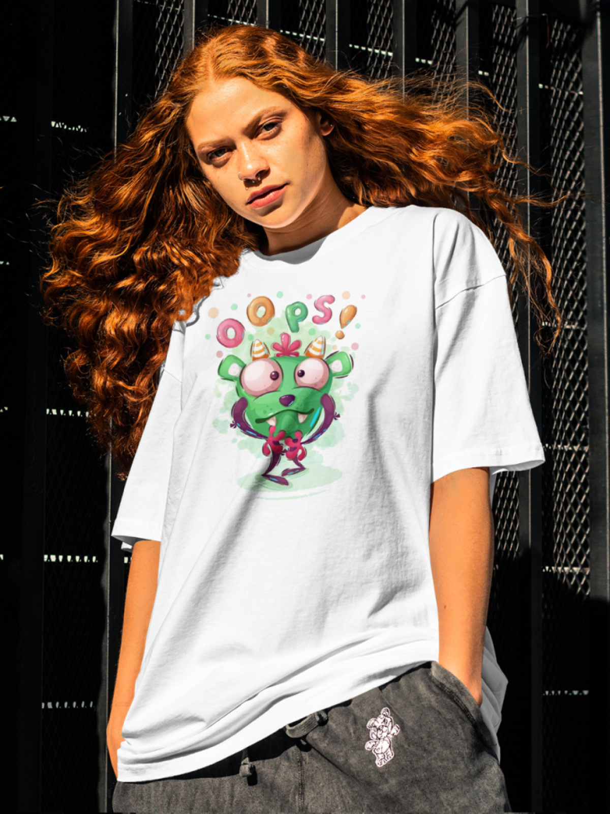 Футболка оверсайз монстры 4 Футболка оверсайз монстры 4