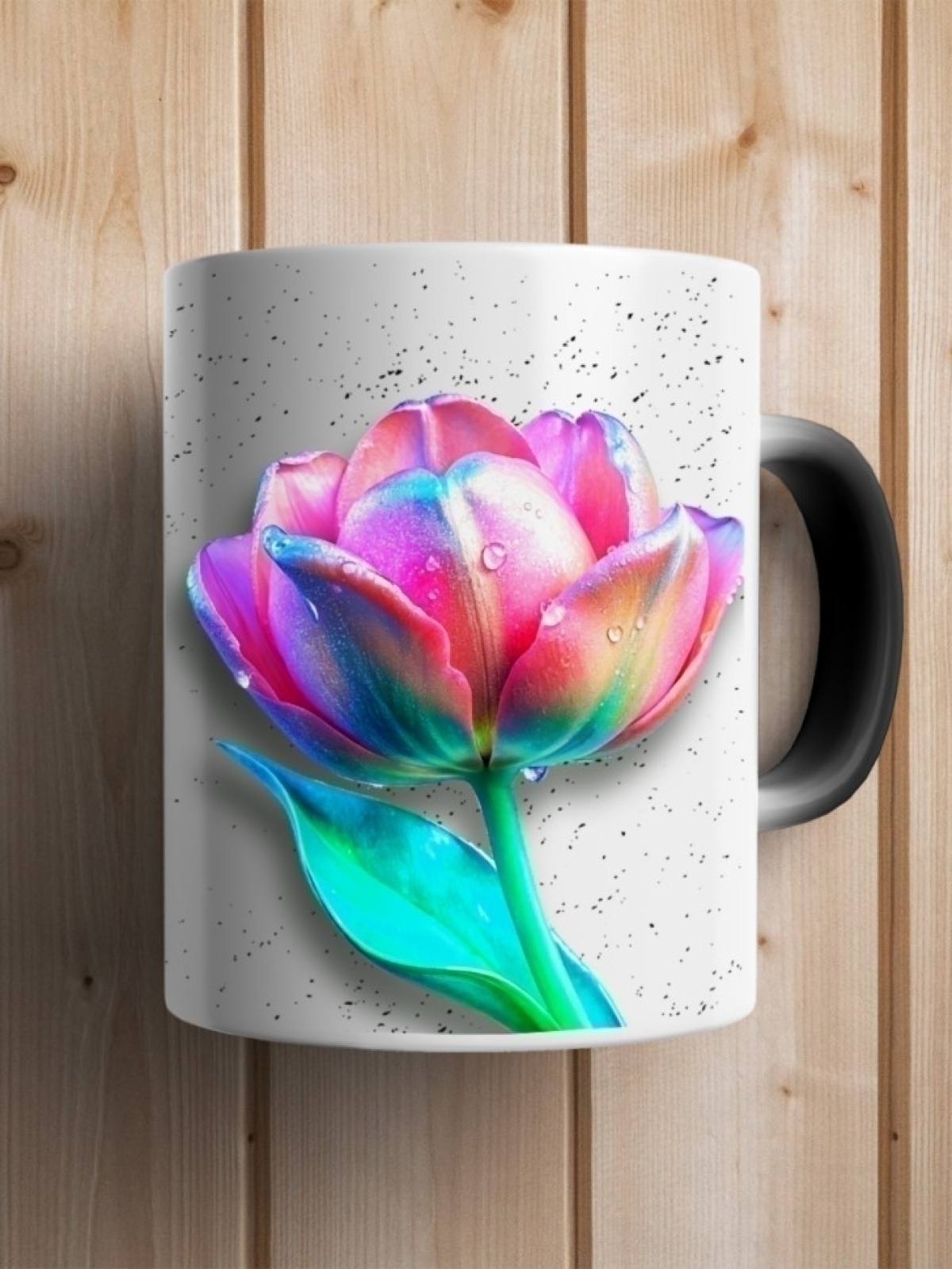 Кружка хамелеон керамическая в подарок