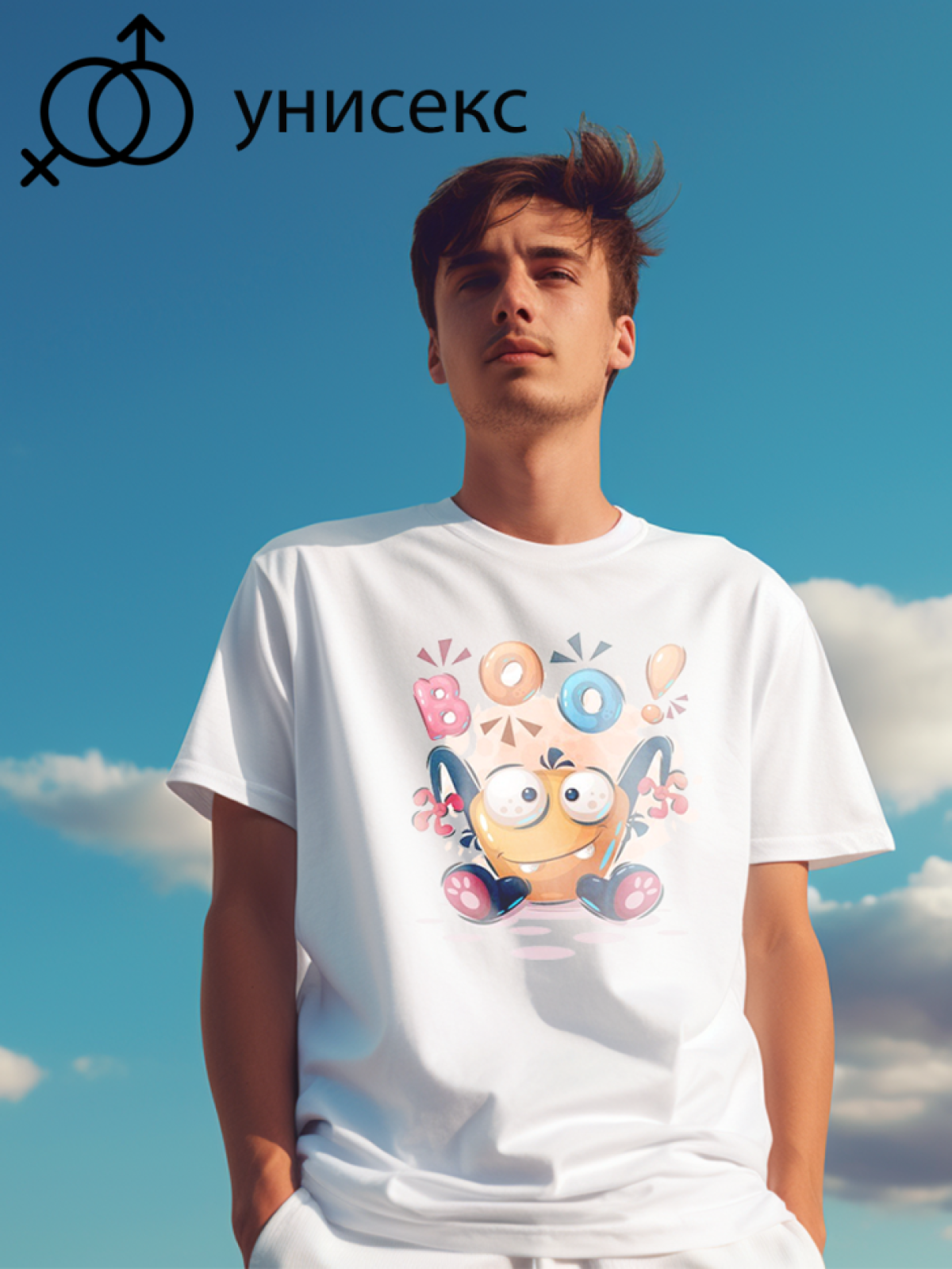 Футболка оверсайз монстры 6