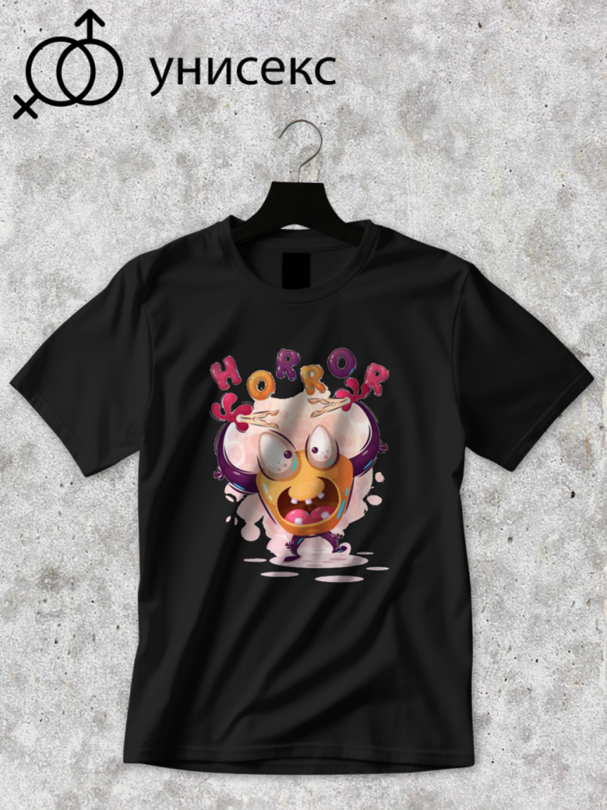 Футболка оверсайз монстры 7